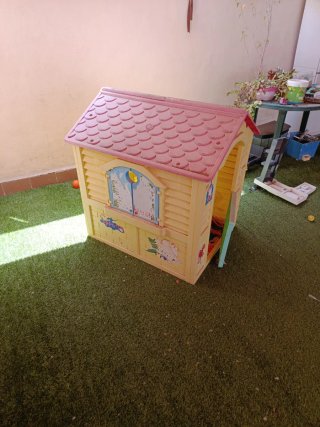Casita infantil de plástico