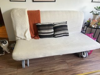 Sofá Cama IKEA Blanco