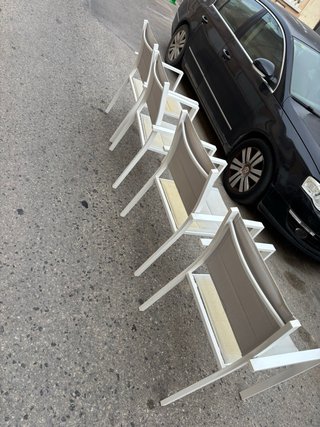 4 Sillas de Aluminio solo por 50€