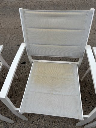 4 Sillas de Aluminio solo por 50€