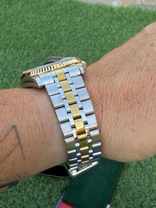 Tudor Prince Date Day ref 76213 Oro/Plata
