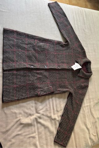 Gabán mujer estampado