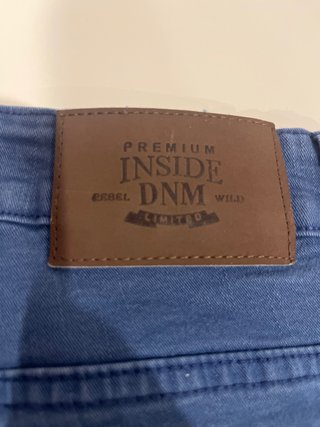 Pantalón corto azul