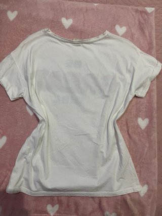 Zara girls camiseta blanca manga corta 13 14 años