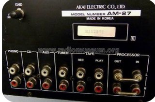 Amplificador AKAI AM-27 Stereo Integrado HIFI