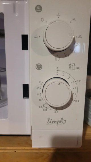 Microondas blanco Simply