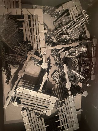 Miniaturas y escenografía Warhammer
