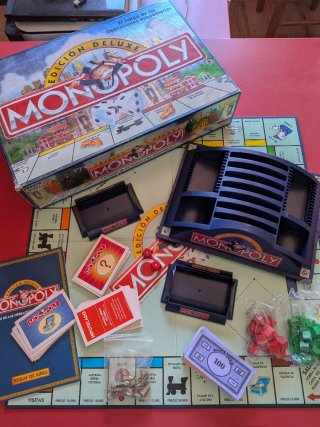 Monopoly Edición Deluxe Juego de Mesa