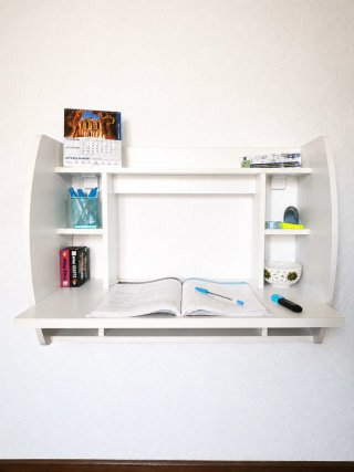 Escritorio Colgante Blanco