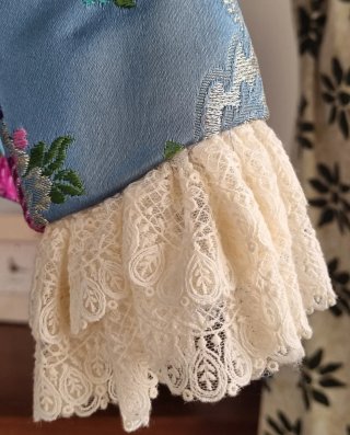 Traje Fallera Niña Azul (10/12 años)