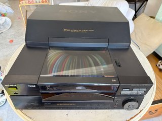 Sony CDP-CX100 Reproductor CD 100 Discos
