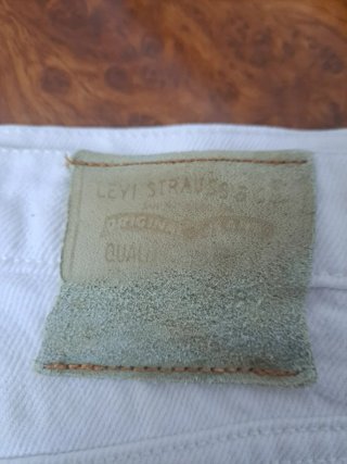 Pantalón corto Levi's 501 blanco talla L