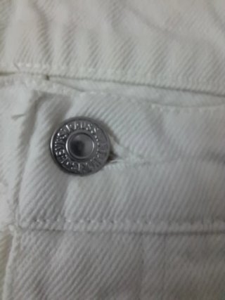 Pantalón corto Levi's 501 blanco talla L