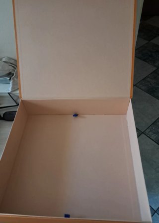 Scatola Louis Vuitton Arancione Lusso