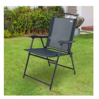 Silla de jardin plegable Aktive Garden gris
