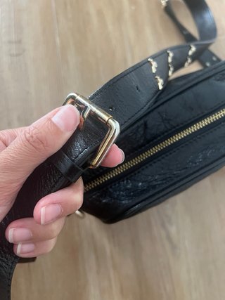 Bolso Scalpers Piel Negro Tachuelas