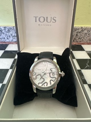 Reloj Tous Mujer Negro/Plata