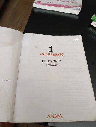 Filosofía 1 Bachillerato