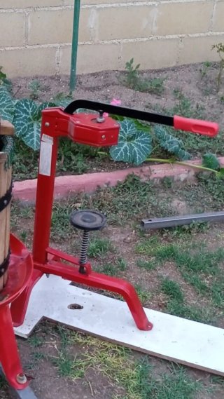 Prensa Uva Manual y Embotelladora