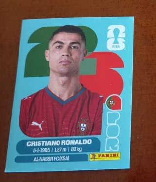 Cromo Cristiano Ronaldo MUNDIAL 2026