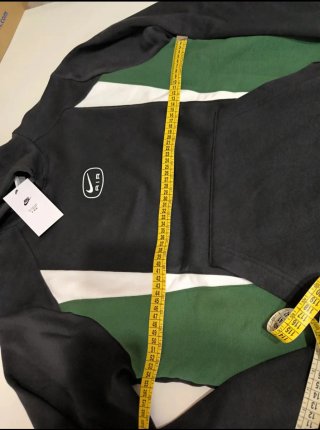 Sudadera Nike Air Negra y Verde
