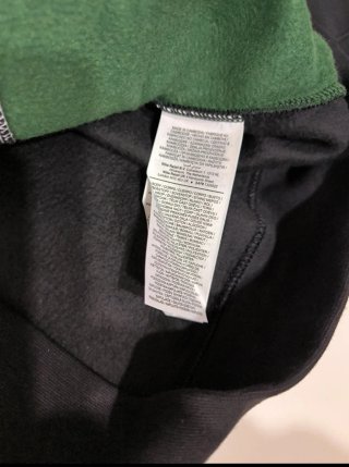 Sudadera Nike Air Negra y Verde
