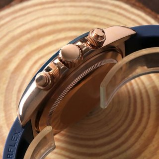 Seiko Mod Daytona Royal Blue Oro 40mm
