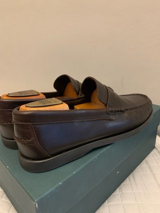 Mocasines piel marrón hechos en España