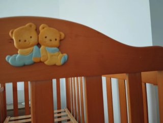 Cuna Micuna madera bebé