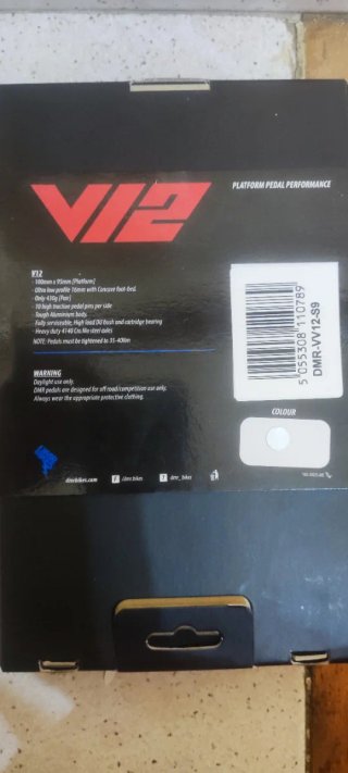 Pedales DMR V12 Plataforma Nuevos