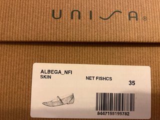 Merceditas Unisa rejilla T.35 nude