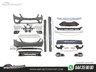 KIT DE CARROCERIA PARA MERCEDES CLASE S W222 LOOK S65 AMG