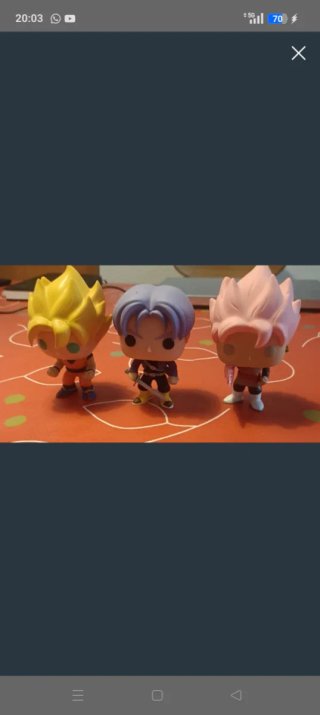 Funko Pop Dragon Ball (3 figuras)
