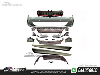 KIT DE CARROCERIA PARA VW GOLF MK7 LOOK GTI CON PDC
