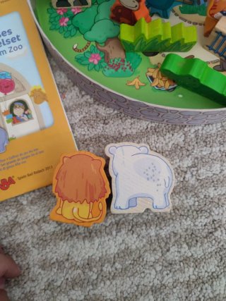 Set de juego Im Zoo de madera