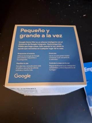 Google Home Mini Altavoz Inteligente Gris