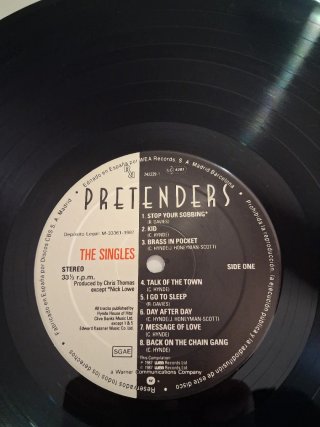 Pretenders The Singles LP Vinilo 12" 33 rpm