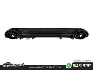 DIFUSOR TRASERO PARA AUDI A3 8Y SPORTBACK S-LINE 2020- NEGRO BRILLO
