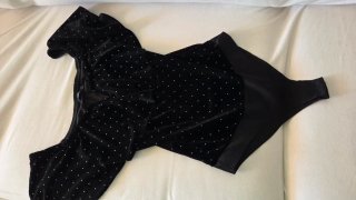 Body Bershka Negro Talla XS
