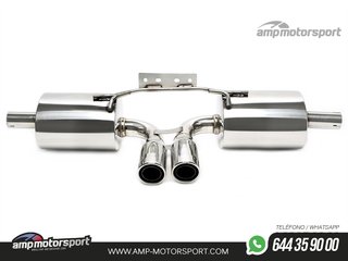 SILENCIOSO TRASERO DEPORTIVO PORSCHE BOXTER 986