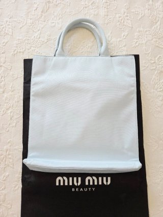 Borsa Miu Miu Beauty Blu
