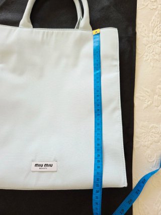 Borsa Miu Miu Beauty Blu