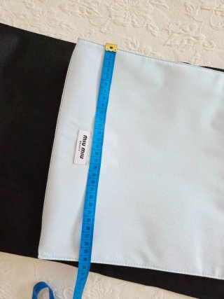 Borsa Miu Miu Beauty Blu