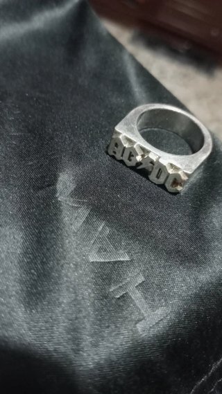 Anillo AC/DC Plata