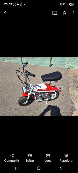 Ducati Mini Marcelino restaurada