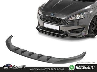SPOILER DELANTERO NEGRO BRILLO FORD FOCUS MK3 2015-2018 STLINE