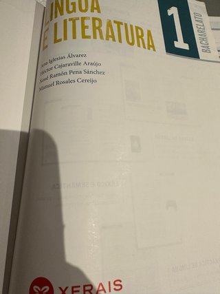 lingua e literatura 1. Bachill.Isbn 9788491218715