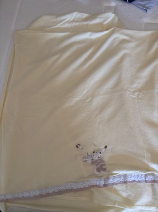 Sábanas Cuna Amarillas con Osito