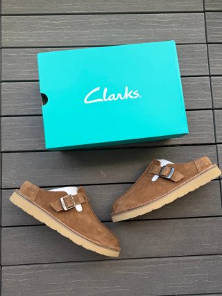 Mules Clarks Solbury Marrones