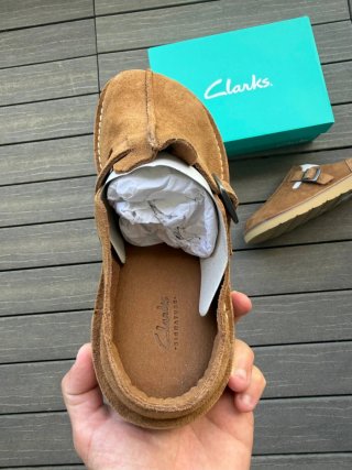 Mules Clarks Solbury Marrones